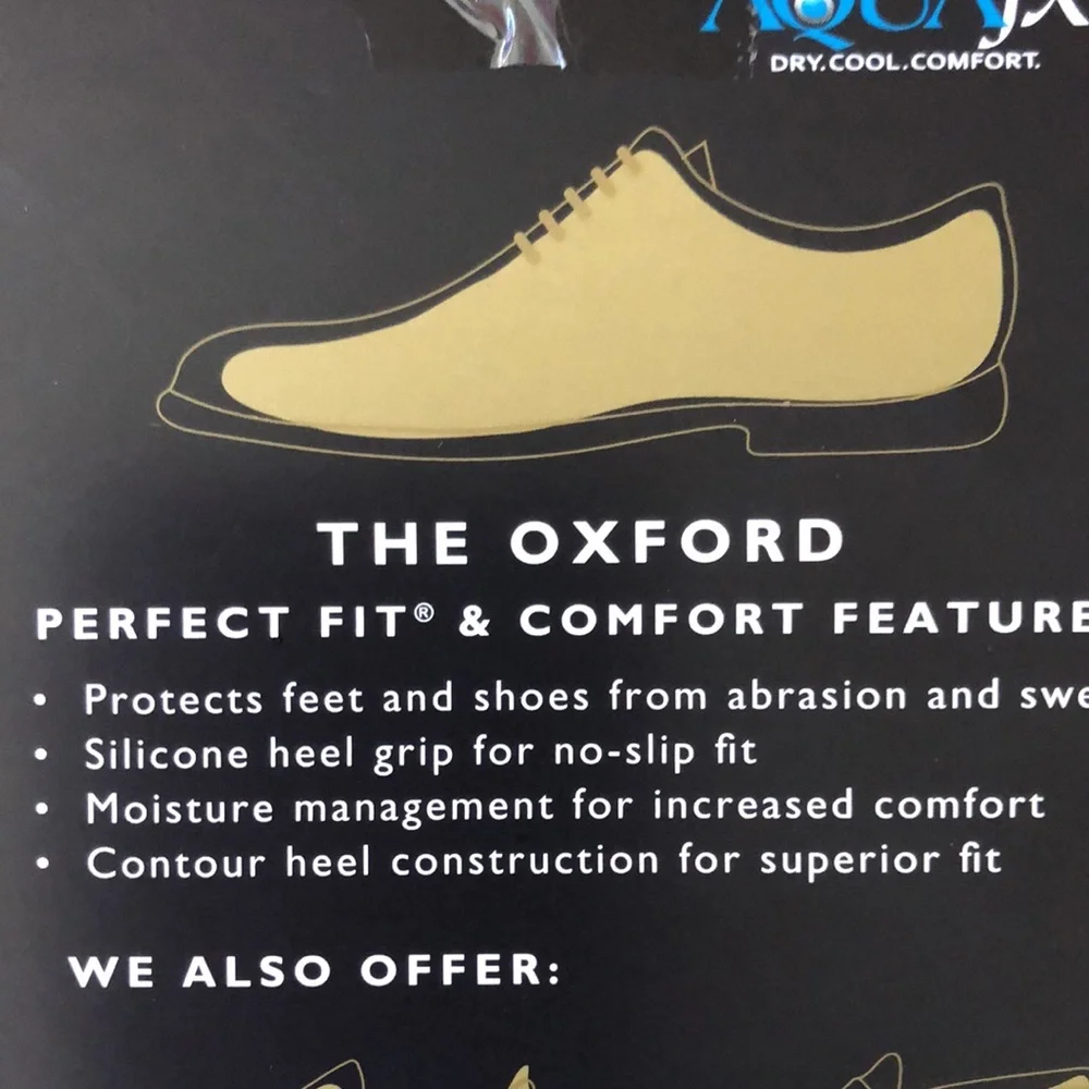 3 pack GoldToe The Oxford no see show socks